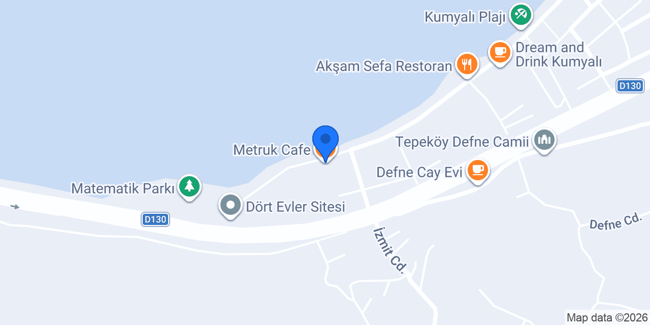 Metruk Cafe konumu