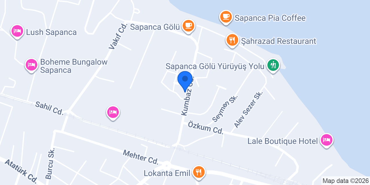 KUMBAZ PANSİYON konumu