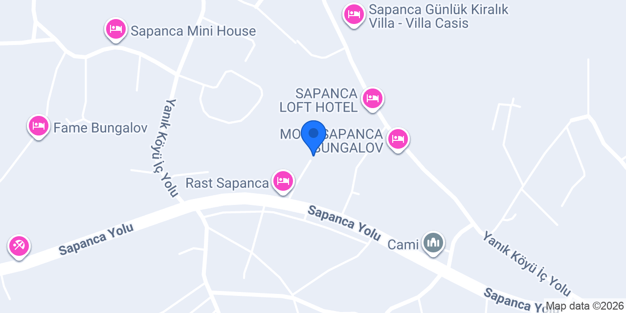Villa Ulusoy Sapanca konumu