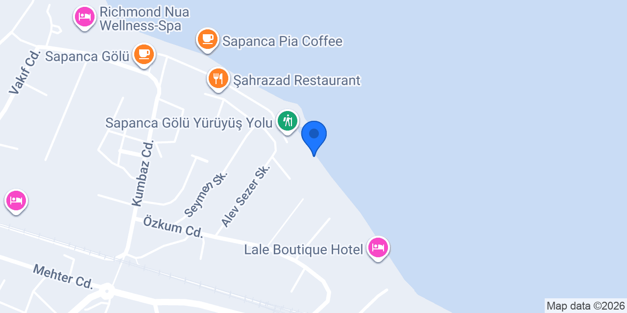 Sapanca Balık Ekmek konumu