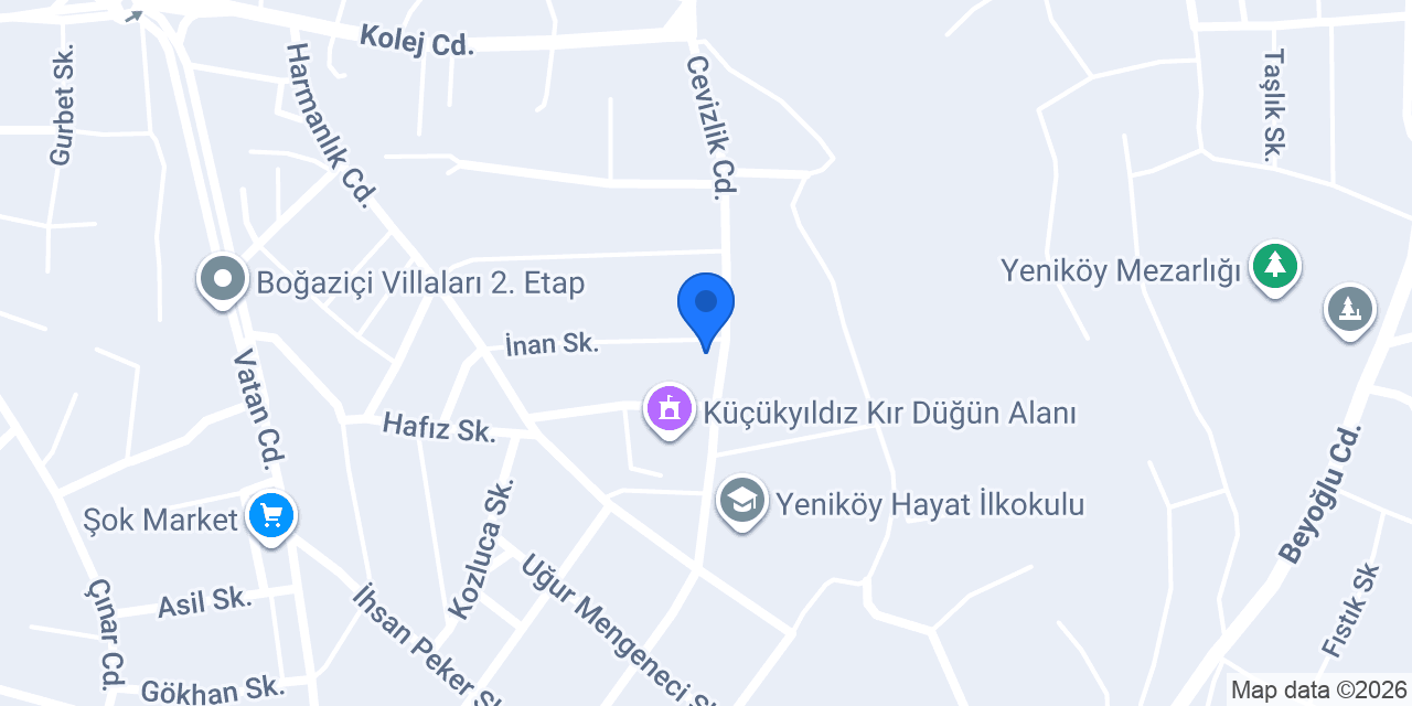 Hanedan Spot Başiskele konumu