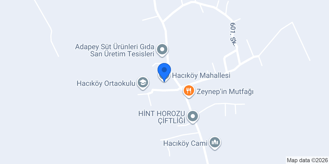 Hacıköy Mahallesi konumu
