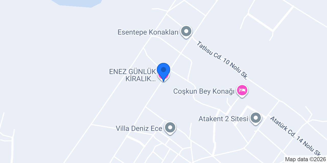 ENEZ GÜNLÜK KİRALIK DOĞALGAZLI DUBLEKS VİLLA konumu
