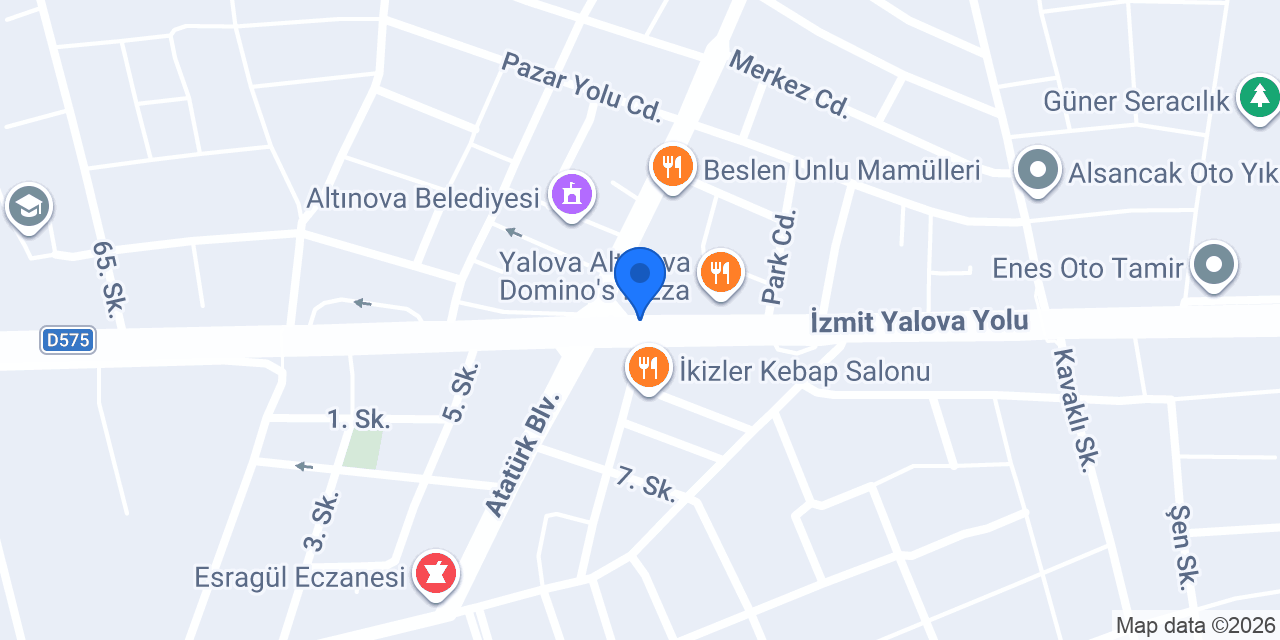 Öz Karadeniz Pide konumu