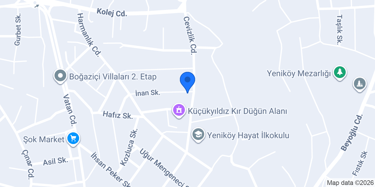 ETKİLİ SERVİS konumu