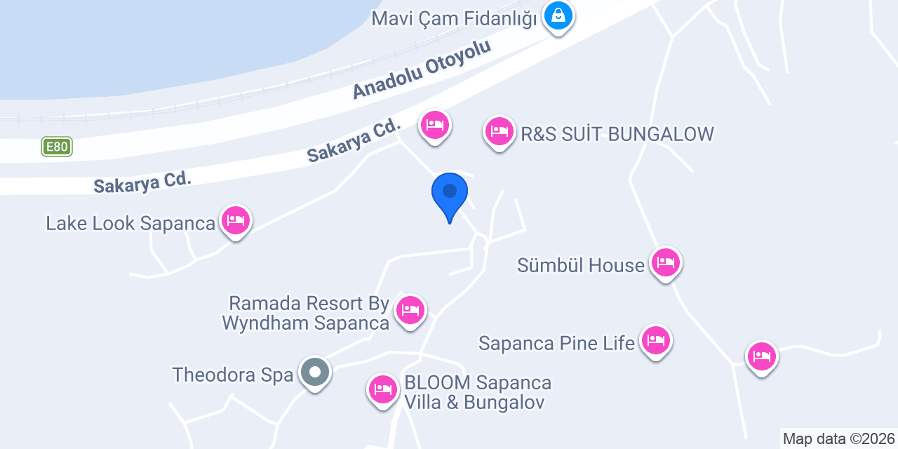 Club Armada Bungalov konumu