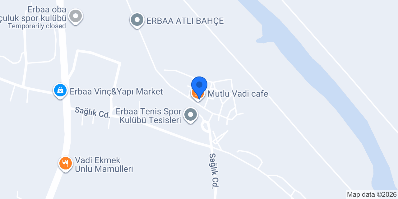 Mutlu Vadi cafe konumu