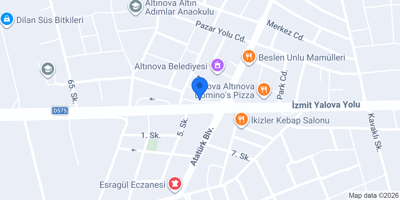 Gaziantep baklavacısı konumu