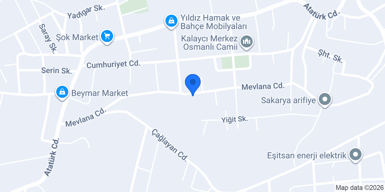 Yıldız hamak depo konumu