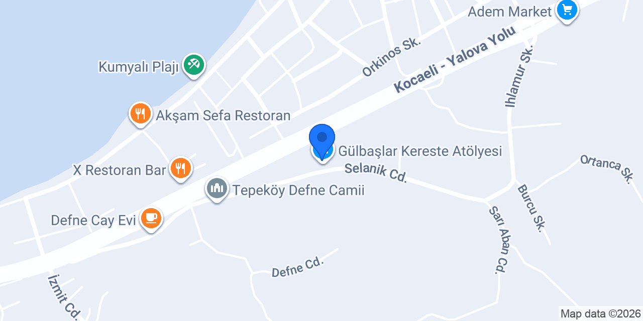 Gülbaşlar Kereste Atölyesi konumu
