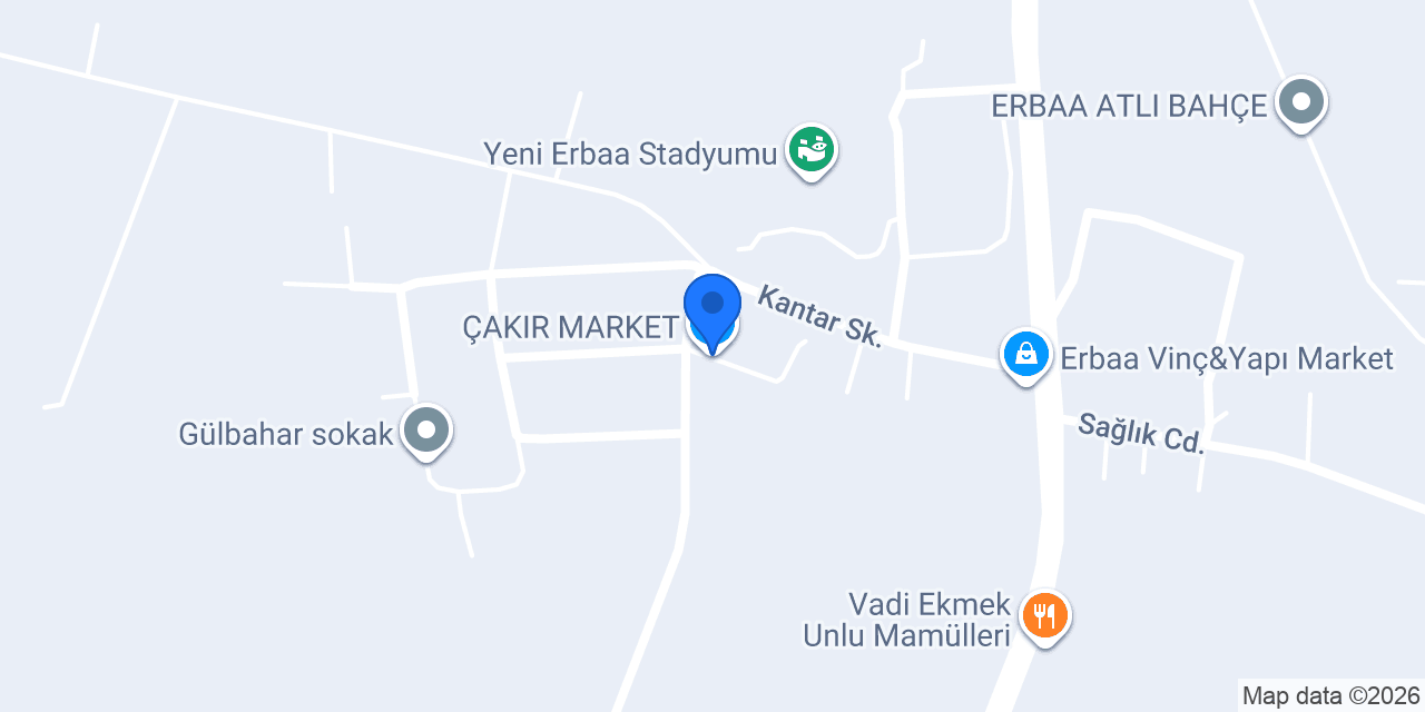 ÇAKIR MARKET konumu