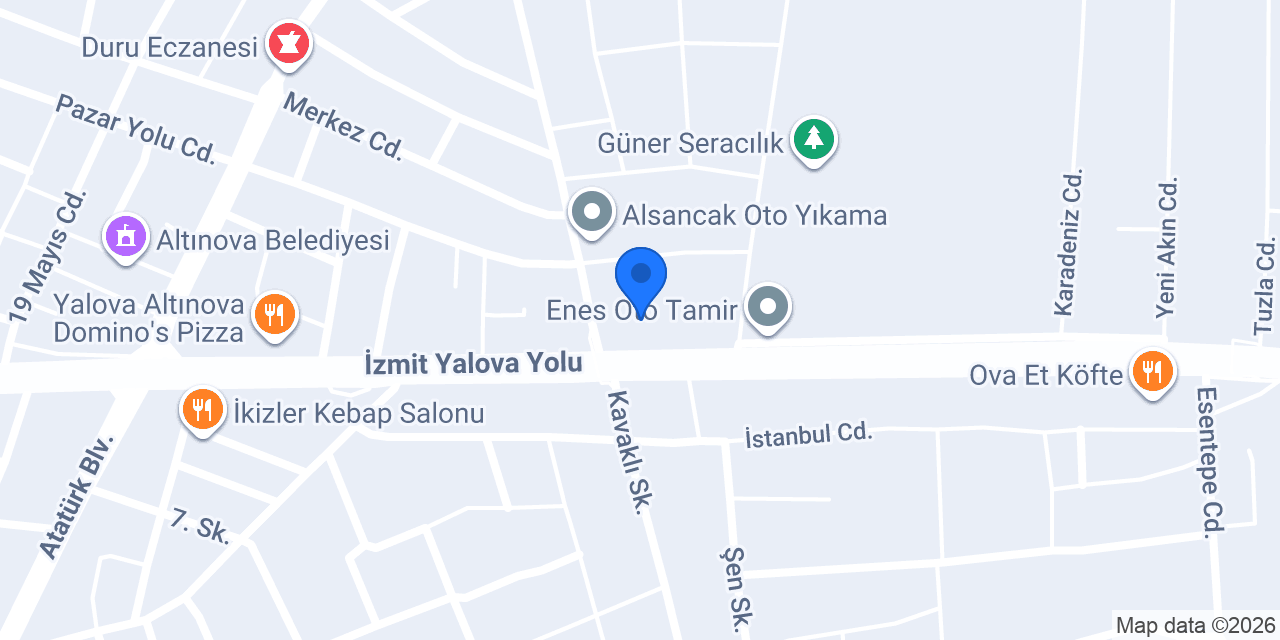 Bi yemek topçular konumu