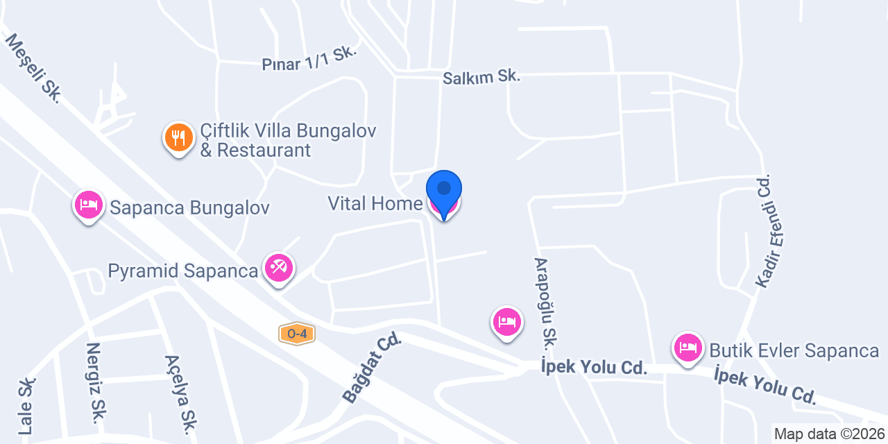 Vital Home konumu