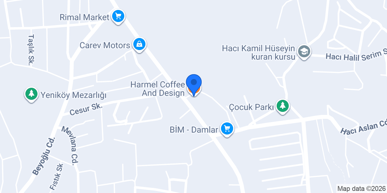 Harmel Coffee And Design konumu