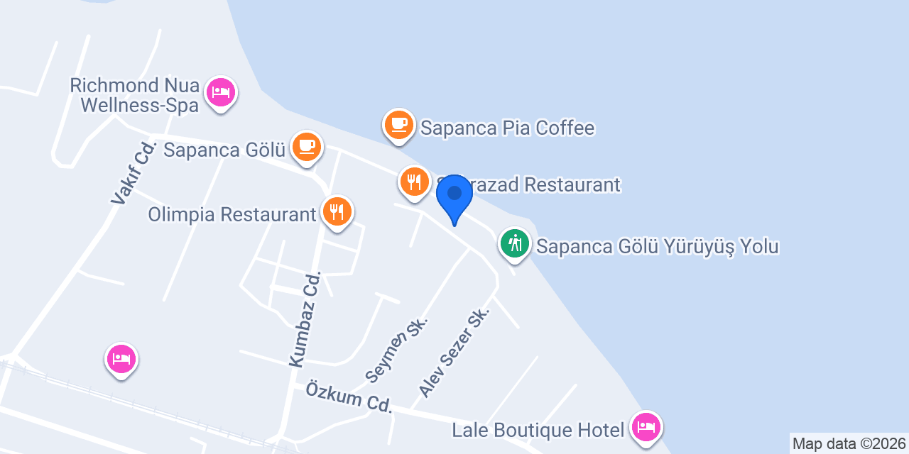 Hanımeli Cafe&Restaurant konumu