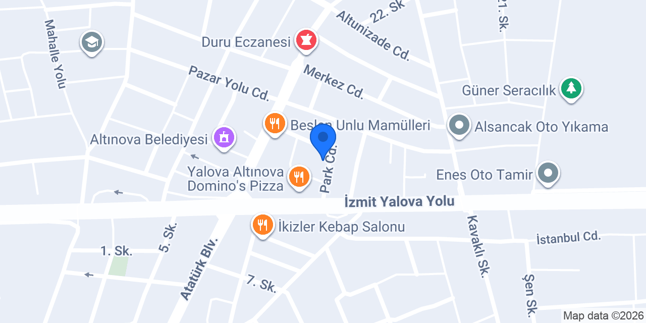 Bahadır İnşaat Ofis konumu
