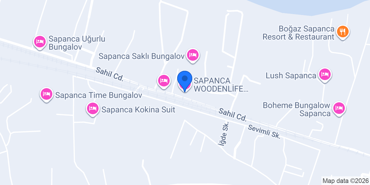 Sapanca Wind Tiny House konumu