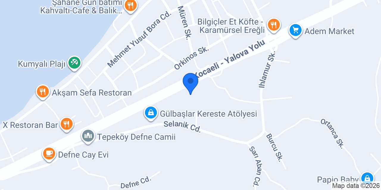 GÜNEYSU OTO BORSA 4 konumu