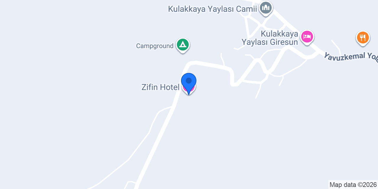 Zifin Hotel konumu