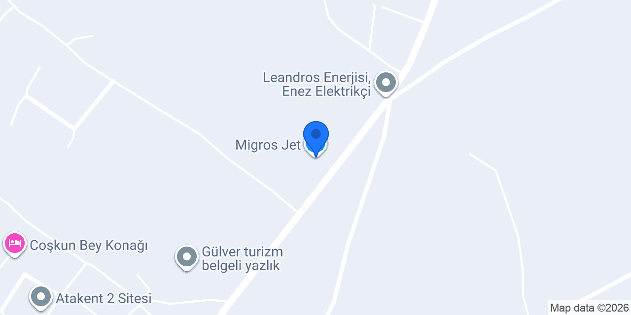 Migros Jet konumu