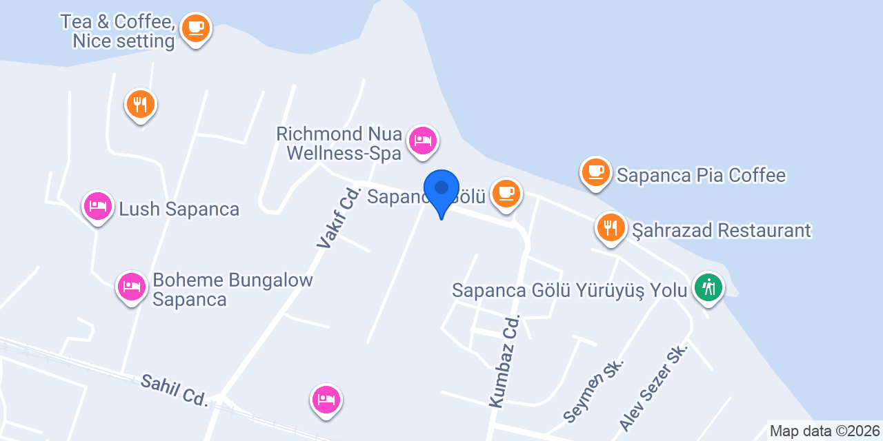 Sapanca Sunday Restaurant Davet konumu
