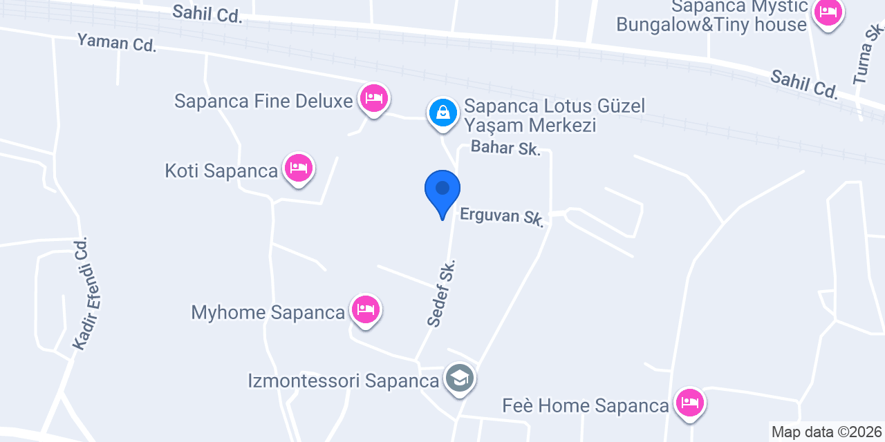 Elit Bungalov konumu