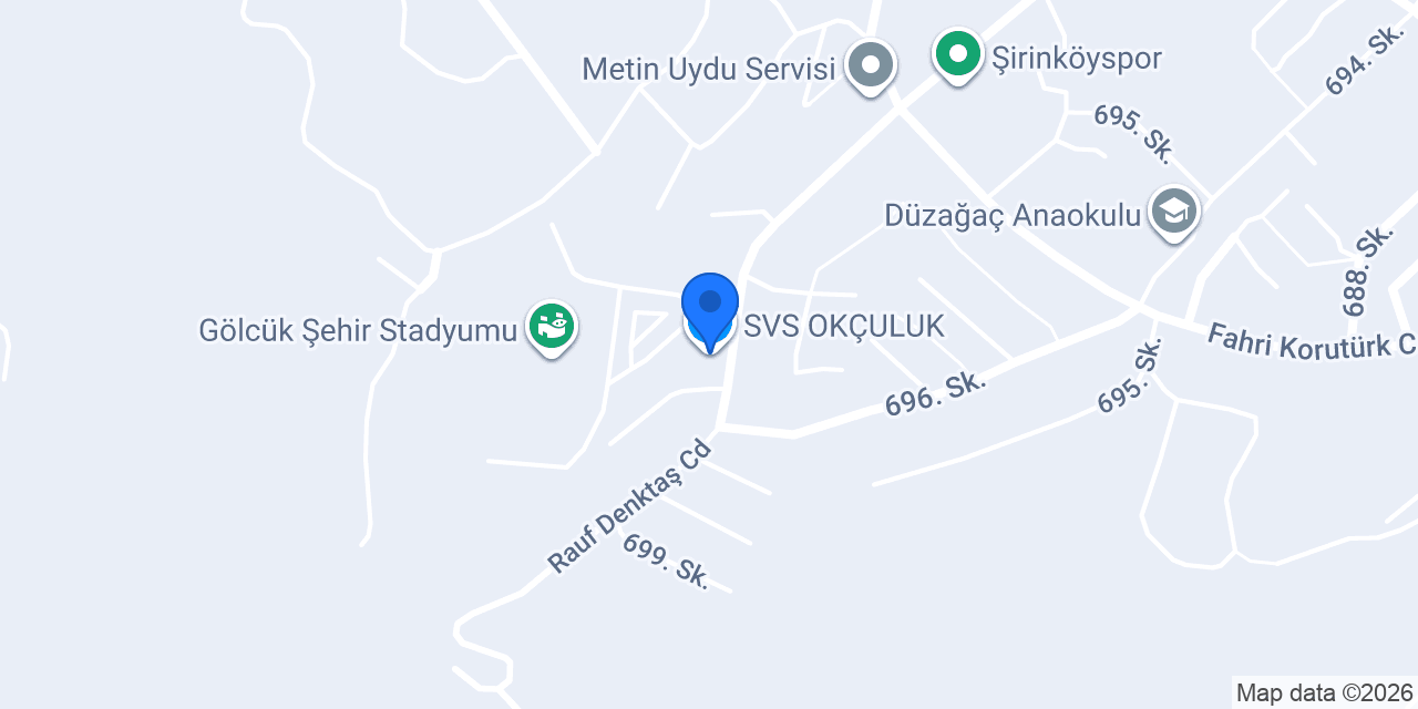 SVS OKÇULUK konumu