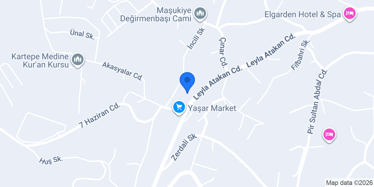 Beyaz Ev Butik Otel Restaurant konumu