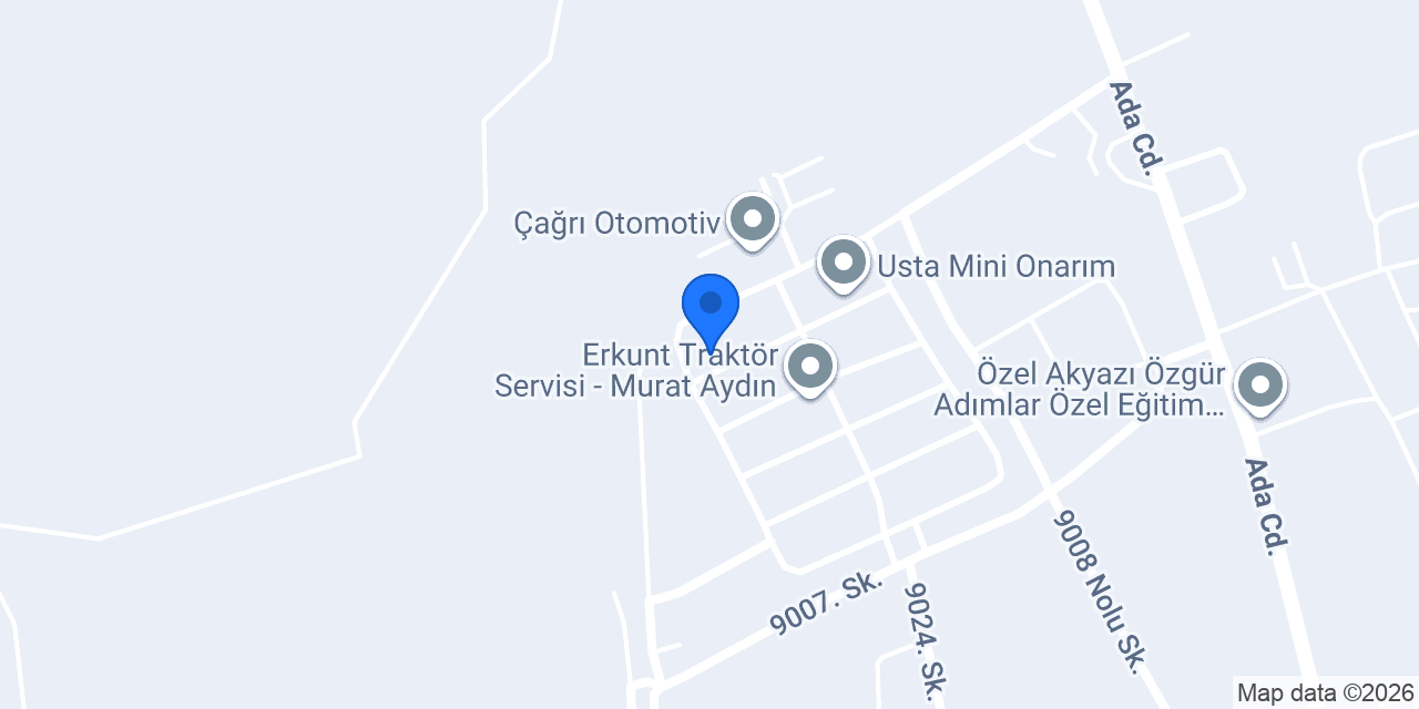 ÖZGÖR ROTBALANS konumu