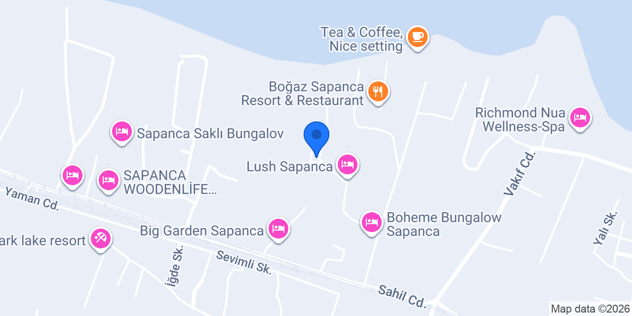 BnB SAPANCA konumu