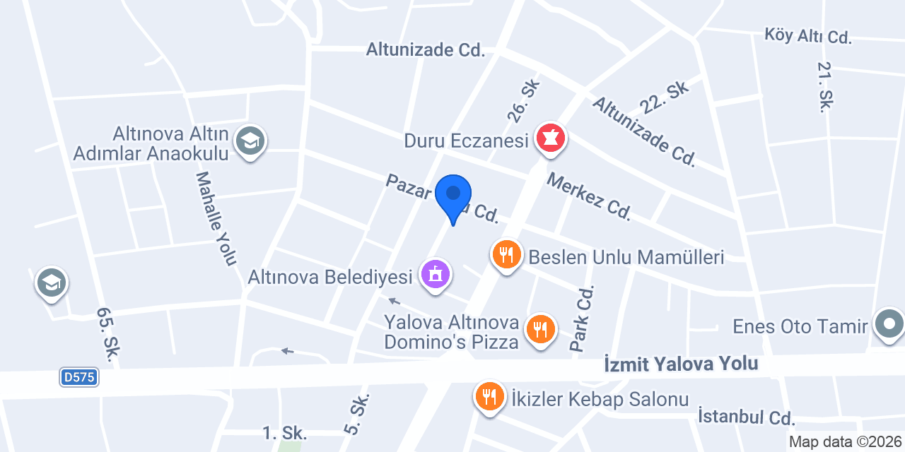 YILMAZ ELEKTRIK konumu