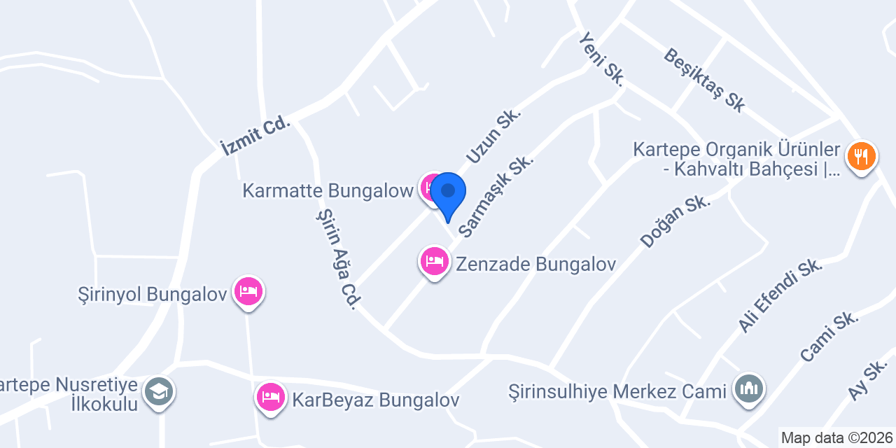 Kartepe Konaklama konumu