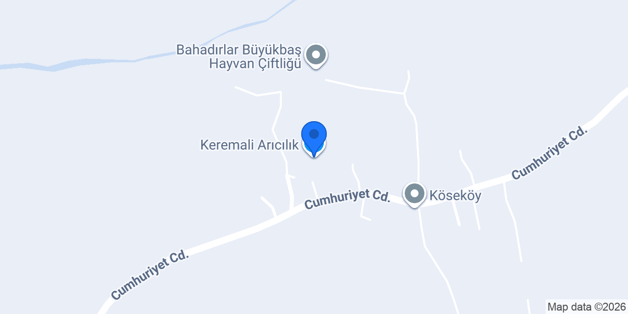 Keremali Arıcılık konumu