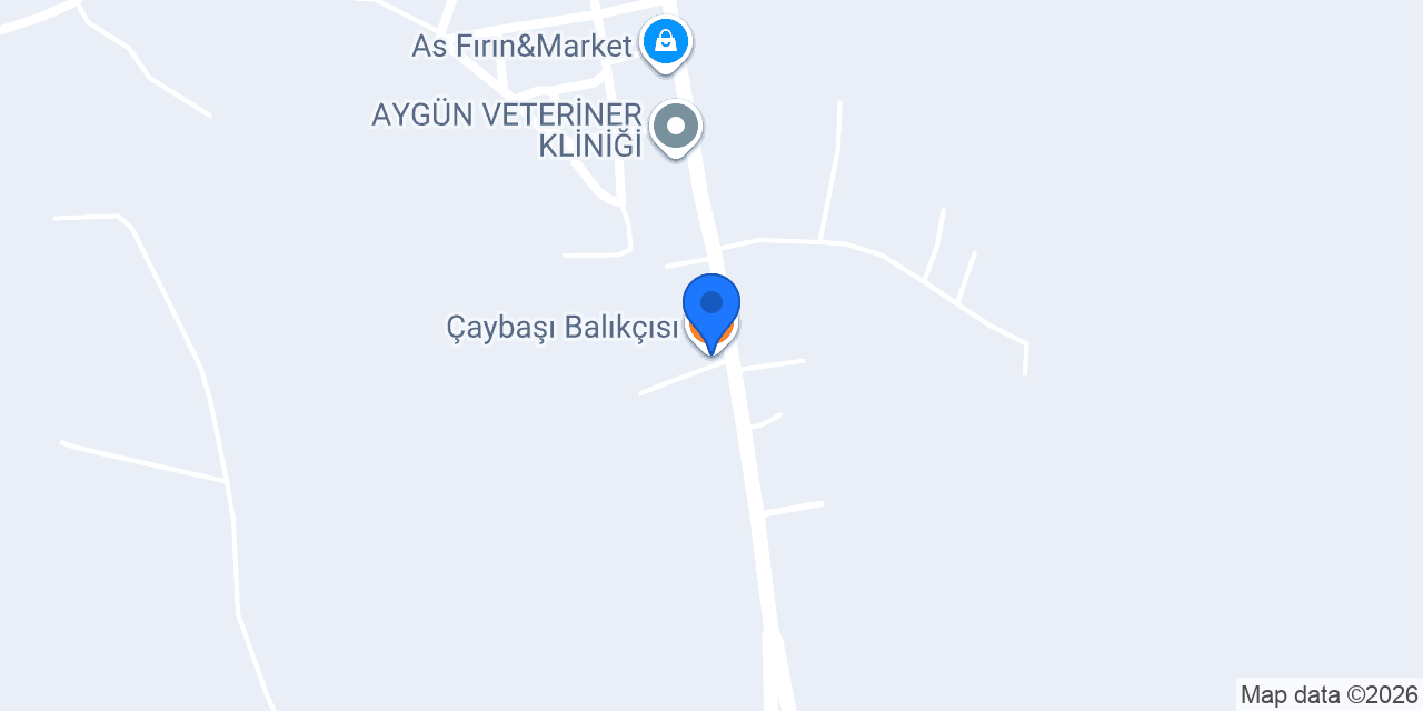Çaybaşı Balıkçısı konumu