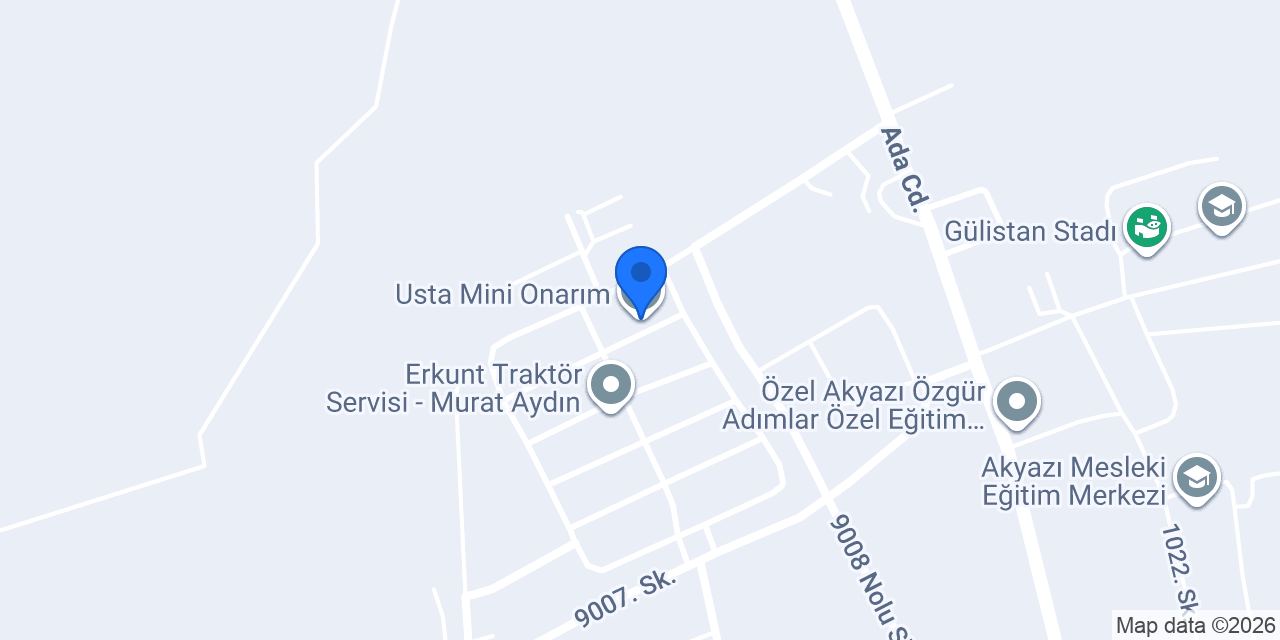 Usta Mini Onarım konumu