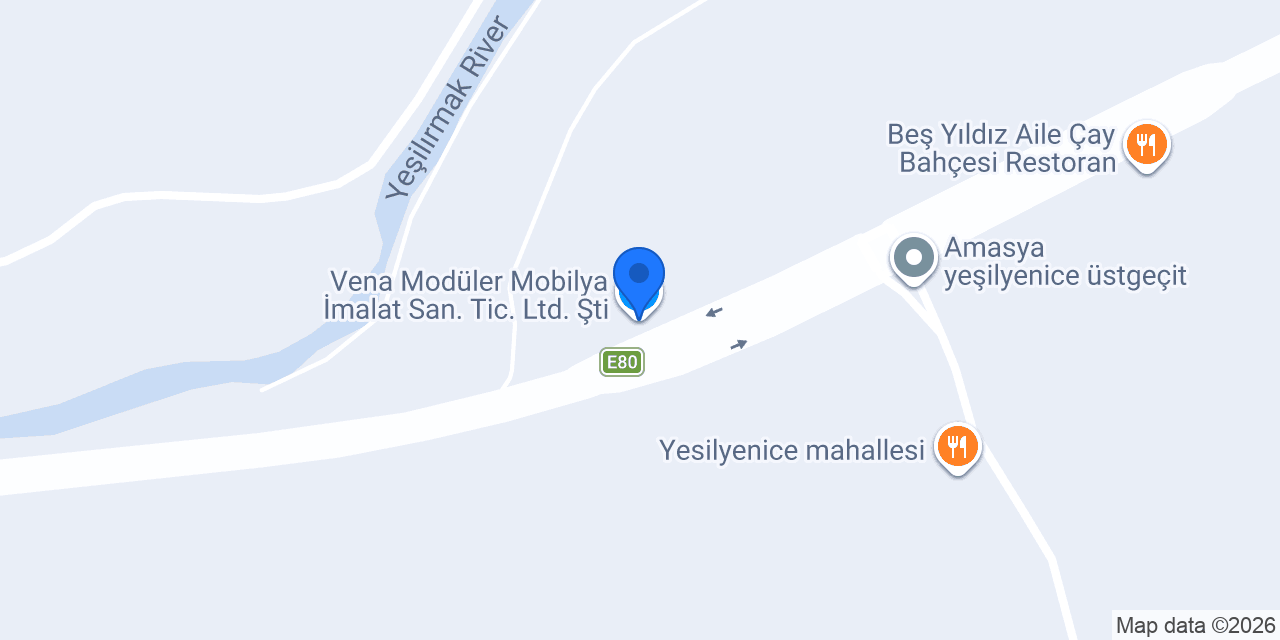 Vena Modüler Mobilya İmalat San. Tic. Ltd. Şti. konumu