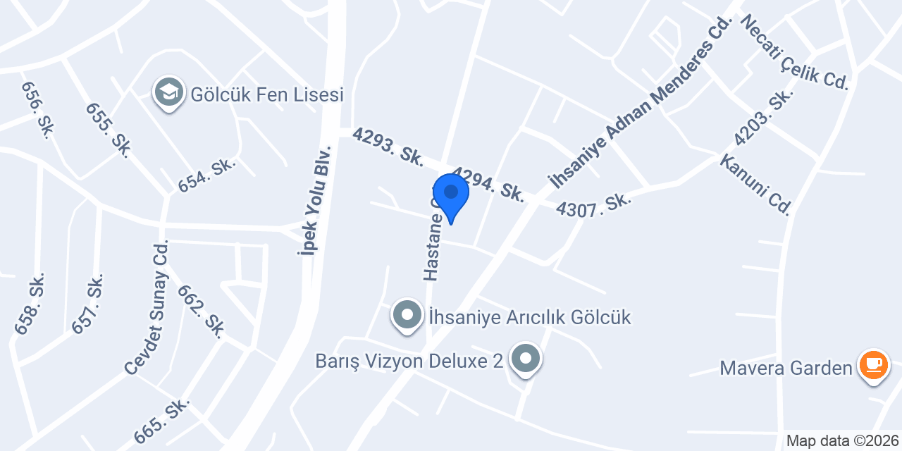 Hazan Çiçek Evi konumu