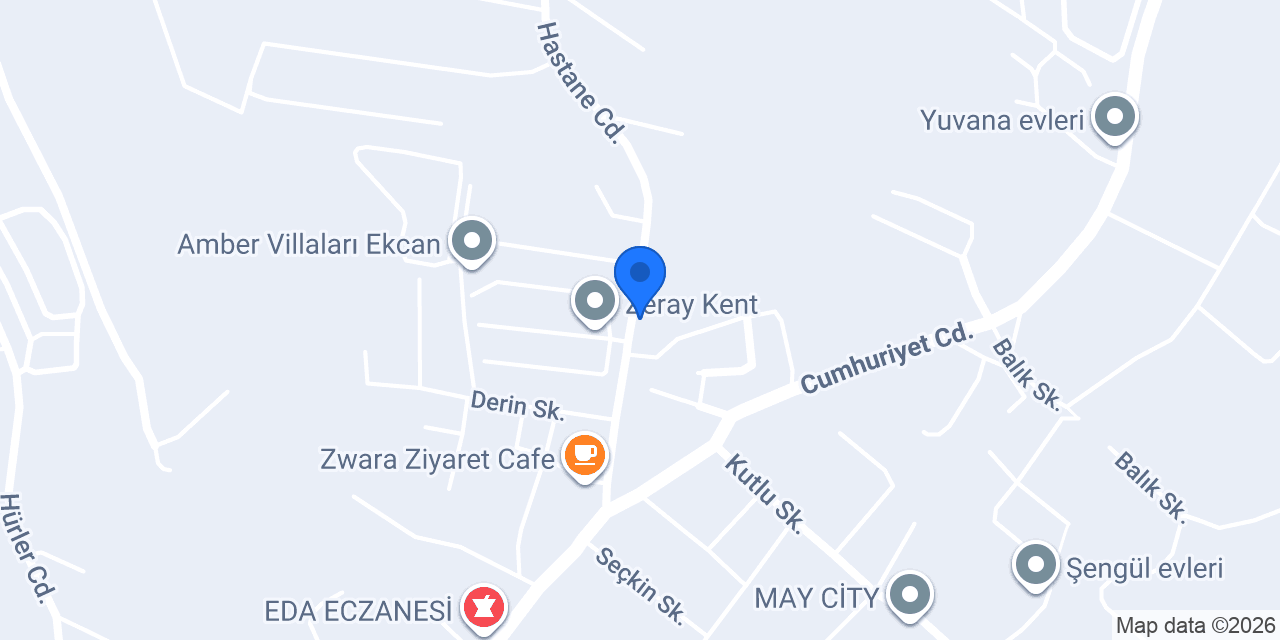 Bağ-ı Irem Konutlari konumu
