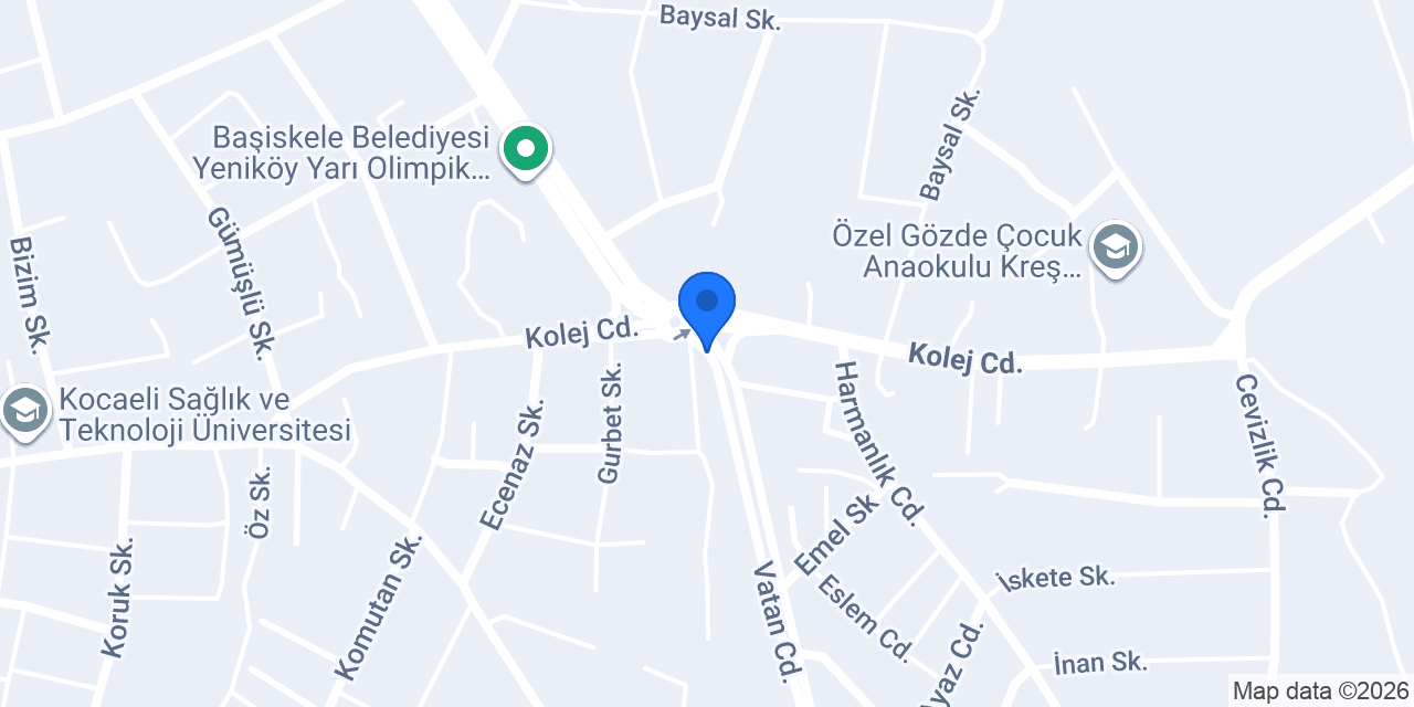 Kocaeli Dron konumu