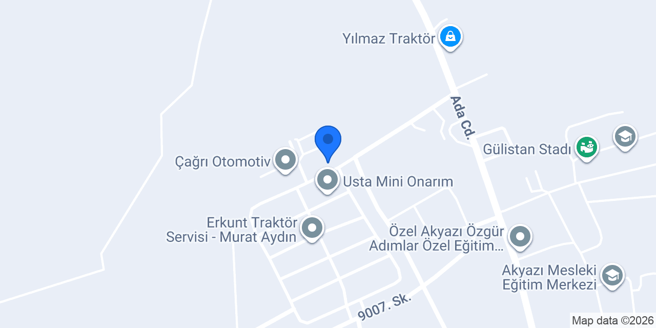 Kurtoğlu Otomotiv konumu