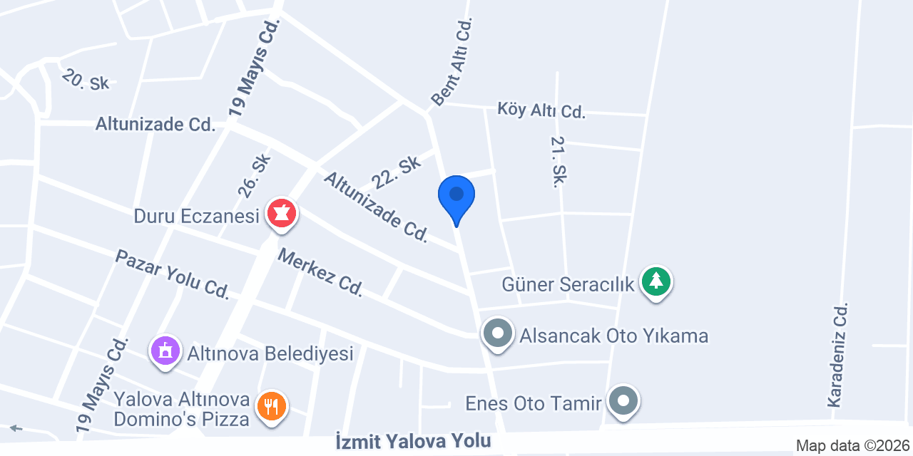 Akbulut Süs Bitkileri konumu