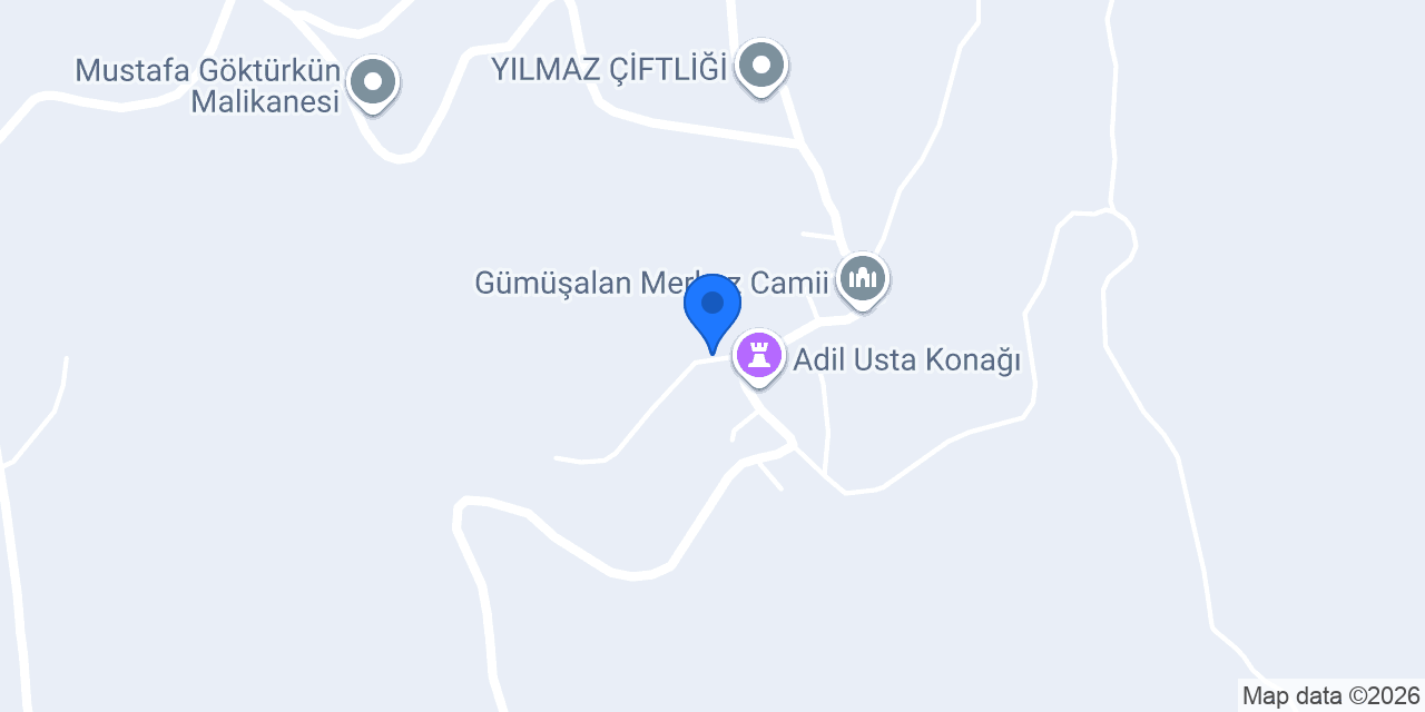 Gümüşalan Köyü Muhtarlığı konumu