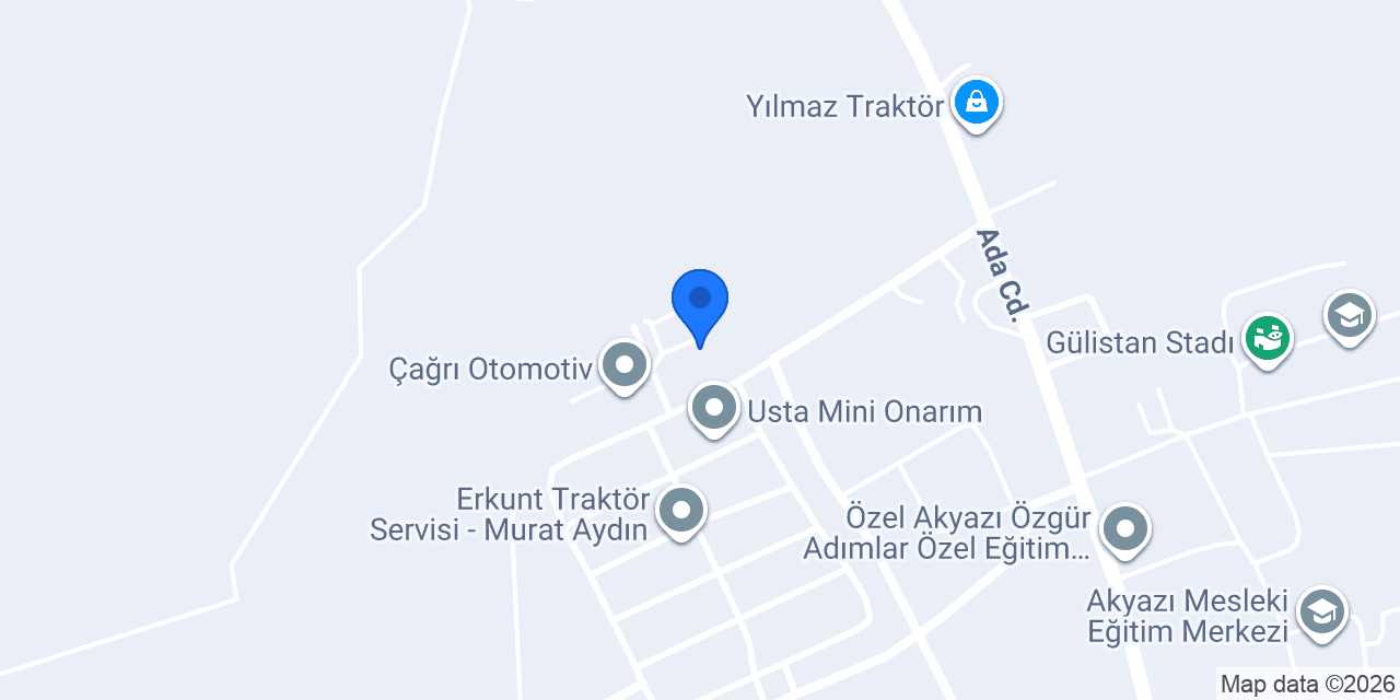 VAKEL MAKİNE konumu