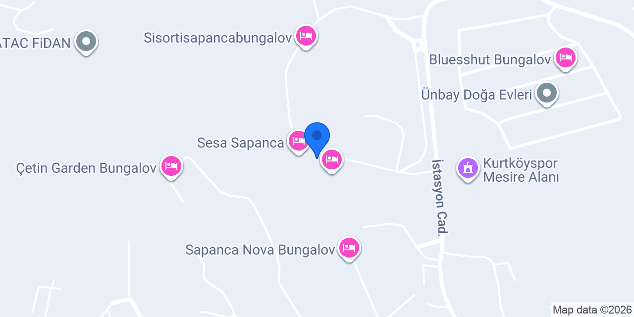 Melodi Bungalov Sapanca konumu