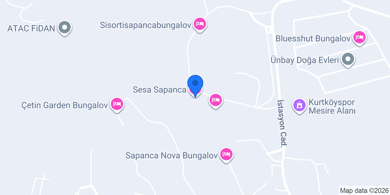 Sesa Sapanca konumu