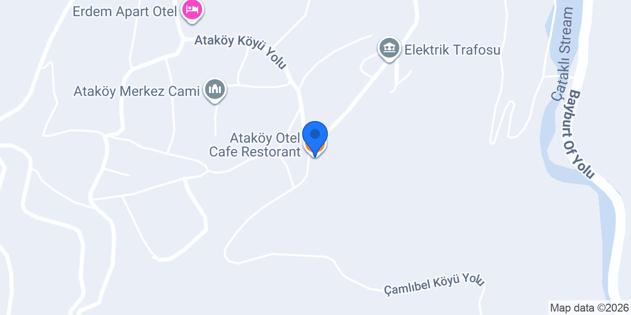 Ataköy Otel Cafe Restorant konumu