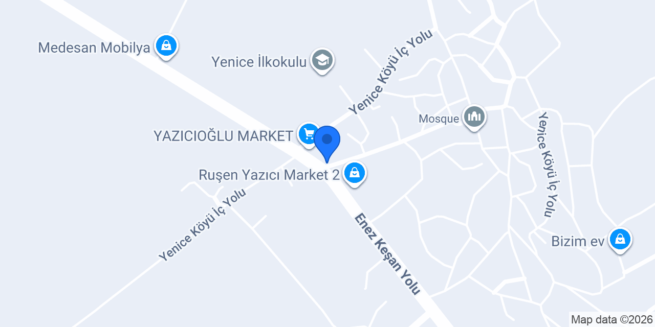 Yenice Aile Sağlığı Merkezi konumu