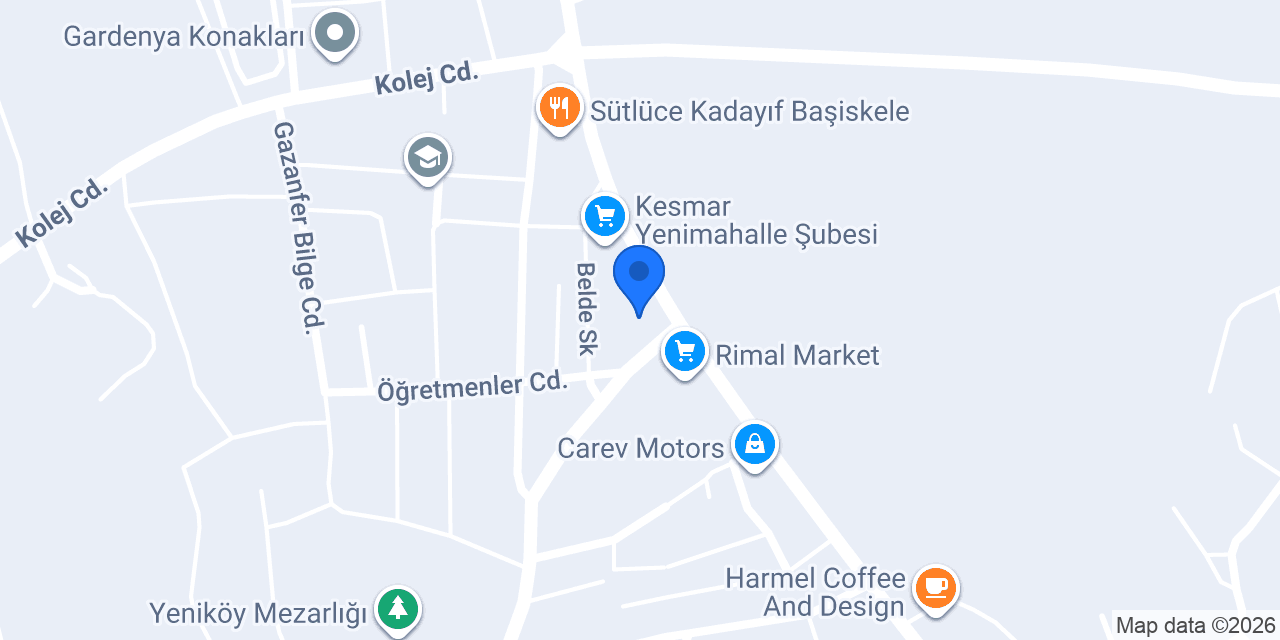 Çobanoğlu Otomotiv konumu