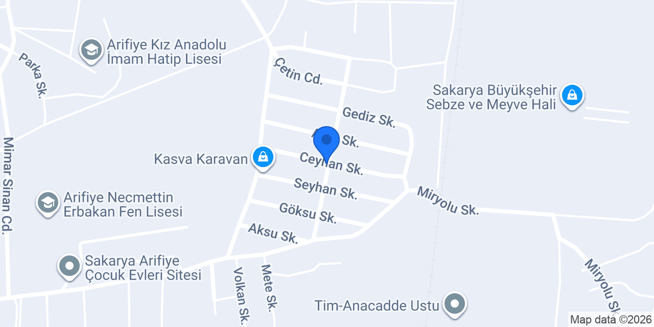 Verem Savaş Dispanseri konumu