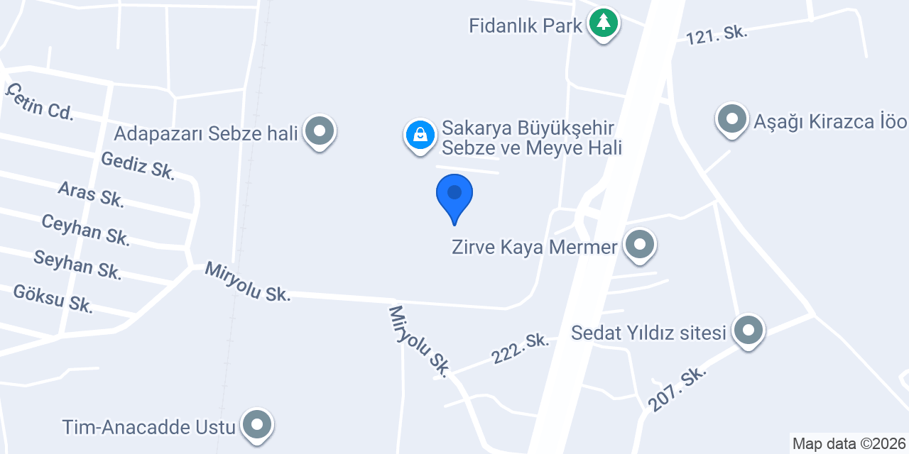 AKYOL TARIM ÜRÜNLERİ HAL NO:6 konumu